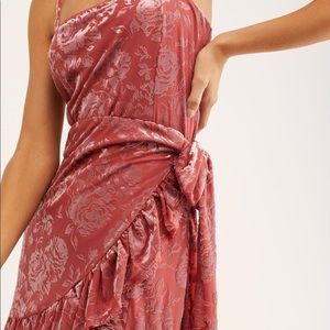 New With Tags Free People Rose Olivia Burnout Slip Dress RETAIL $88